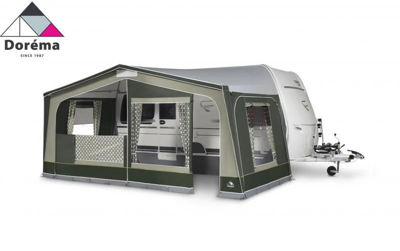 Dorema Monza XL 270 Seasonal Awning Green 28mm Upgraded Steel Frame 2 Dorema Monza XL 270 Seasonal Awning Green 28mm Upgraded Steel Frame - Image 2