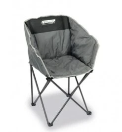 Quest Autograph Kent Chair In Black And Grey Camping Caravan Motorhome F3025-BL -Camping Online 2528641