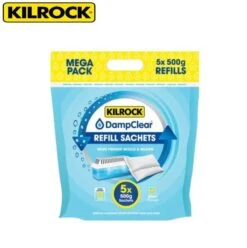 Kilrock Damp Clear Moisture Refills 2.5kg 5 X 500g Sachets Caravan Home H8042 -Camping Online 25711a