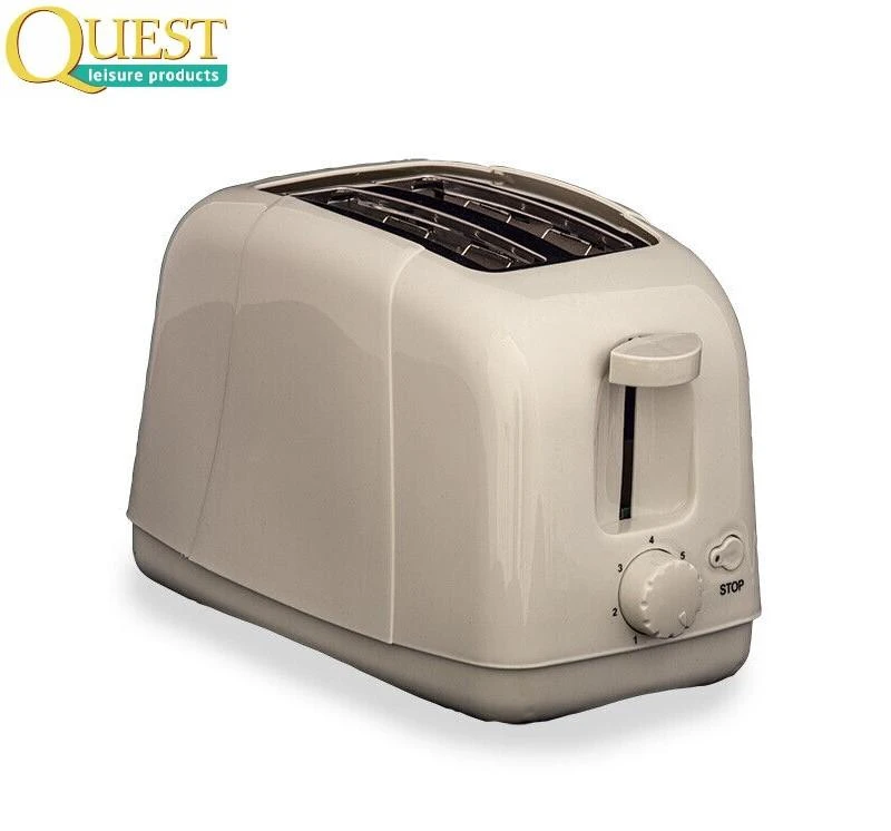 Quest Scotsman Toaster Low Wattage Cream 2 Slice Caravan Motorhome K0036CR 2 Quest Scotsman Toaster Low Wattage Cream 2 Slice Caravan Motorhome K0036CR - Image 2