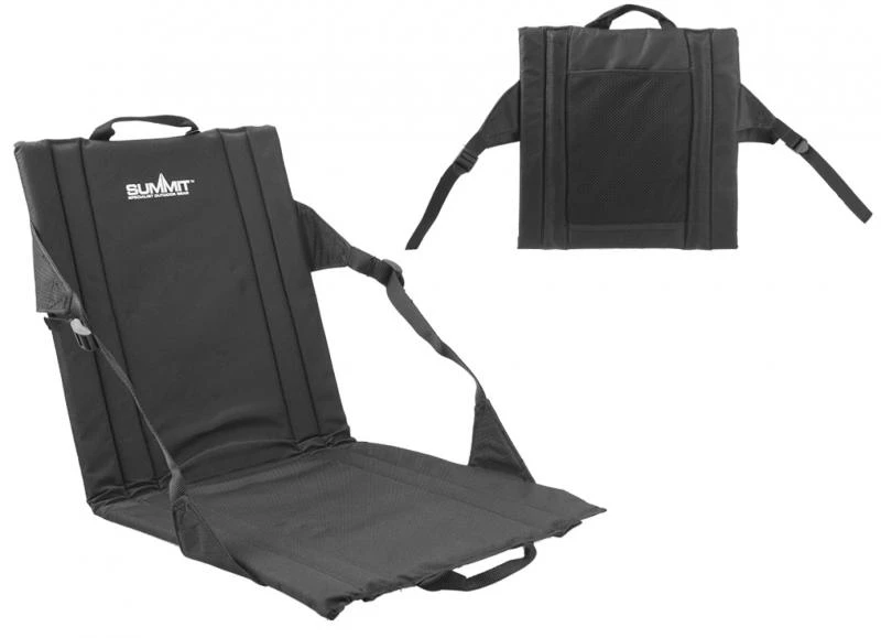 Summit Folding Padded Stadium Seat Black Camping Festivals Outdoors SUM633066 1 Summit Folding Padded Stadium Seat Black Camping Festivals Outdoors SUM633066