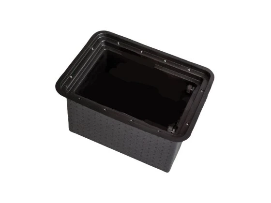 Powerpart Black Underfloor Battery Box – Caravan Version PO553 2 Powerpart Black Underfloor Battery Box – Caravan Version PO553 - Image 2