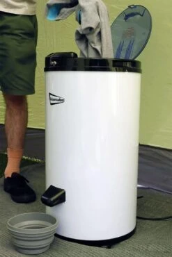 Leisurewize Portable Spin Dryer Low Wattage 240v Caravan Camping Home LW642 -Camping Online 3 1 2