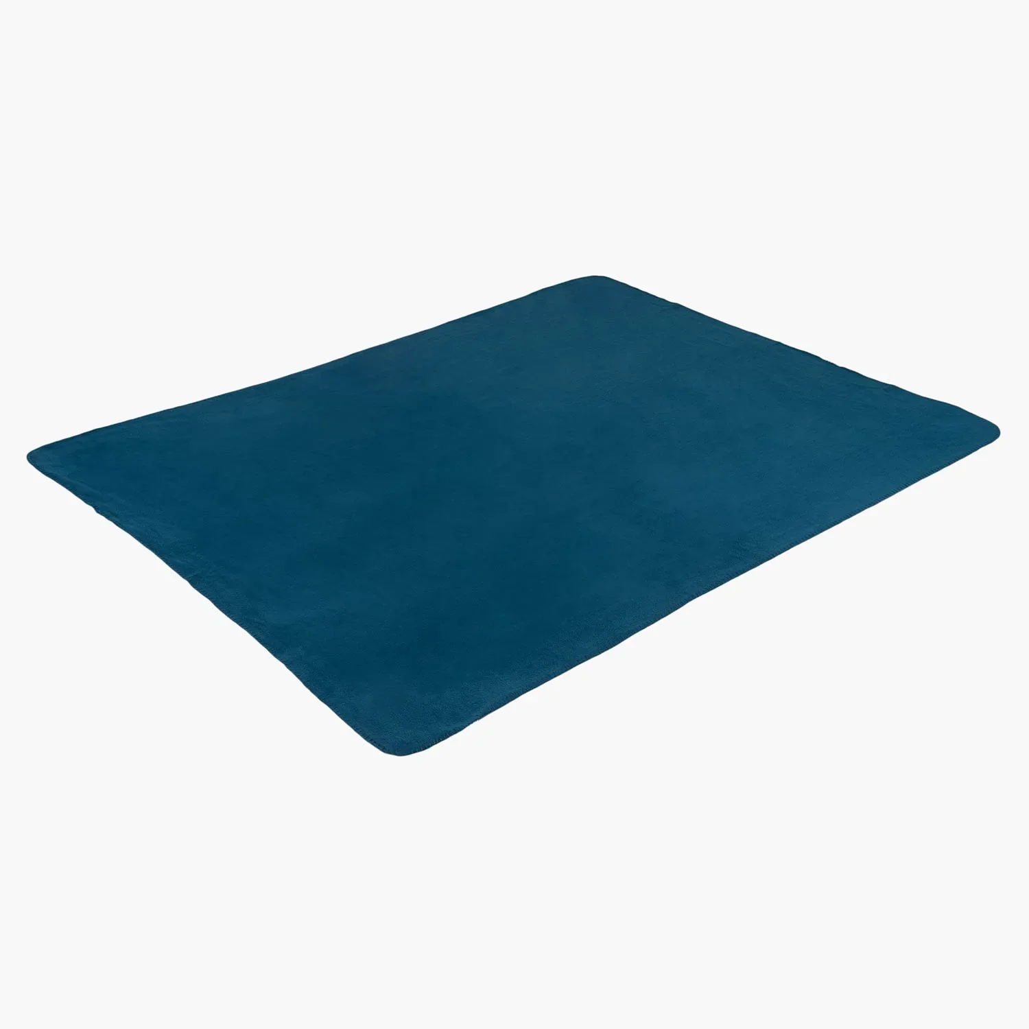 Highlander Soft Polyester Fleece Blanket Deep Blue SB045-DB. 2 Highlander Soft Polyester Fleece Blanket Deep Blue SB045-DB. - Image 2