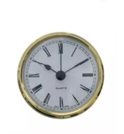 Caravan Motorhome Quartz Clock 72mm Surface Brass C/w Battery ME505 5 Caravan Motorhome Quartz Clock 72mm Surface Brass C/w Battery ME505 -Camping Online 3 25