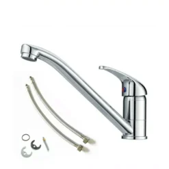Caravan Chrome Metal Single Lever Kitchen Mixer Tap Motorhome CT205 -Camping Online 3 26