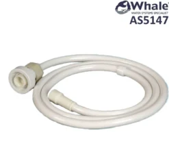 WHALE Hose Assembly Elegance Combo White 2.1m – AS5147