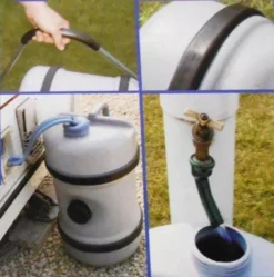 Leisurewize 51 Litre Fresh Water Hog Caravan Motorhome Water Rolling Container Barrel -Camping Online 3 32