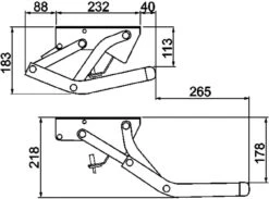 Thule Omnistep Manual 550 Single Entrance Door Step Motorhome Camper -Camping Online 3 35