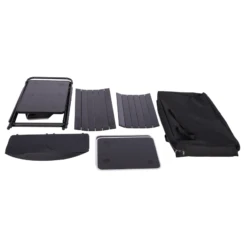 Quest Oregano Camping Kitchen Stand – Black F3101 -Camping Online 3 6 5