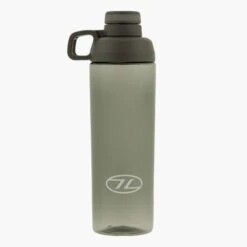 Highlander GREY Hydrator Water Bottle 850ml Hiking Outdoor Trekking BPA Free -Camping Online 3462A