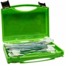 Blue Diamond Glow In The Dark Hard Ground Pegs X 20 Inc Case PEG222 -Camping Online 3515