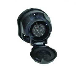 13 Pin Caravan Towing Socket Plug & Weather Seal 12V Tow Bar Socket – RI705 -Camping Online 373751