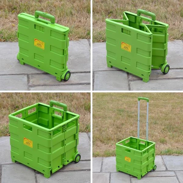 Sun Leisure Pack And Go Folding Shopping Trolley Boot Cart With Wheels 4 Sun Leisure Pack And Go Folding Shopping Trolley Boot Cart With Wheels - Image 4