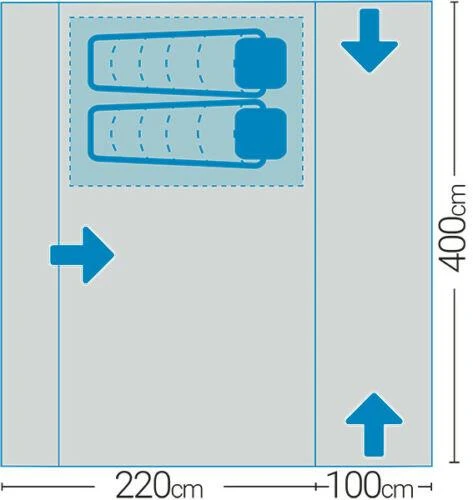 Westfield Neptune 400 XX High 300-320 Inflatable Motorhome Awning 2022 5 Westfield Neptune 400 XX High 300-320 Inflatable Motorhome Awning 2022 - Image 5