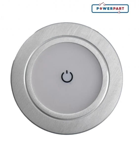 DELTA 12V LED Recessed Touch Light For VW T5, T6 Campervan Caravan – LG200 2 DELTA 12V LED Recessed Touch Light For VW T5, T6 Campervan Caravan – LG200 - Image 2