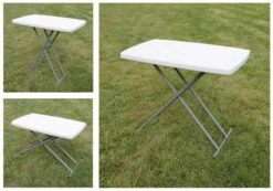 Leisurewize Personal Table / Tray Adjustable Height Camping TV Dinner Laptop -Camping Online 4208023