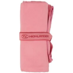 Highlander Fibresoft Towel Camping Pink Olive Charcoal Orange Blue Medium -Camping Online 4293