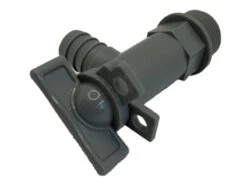 Waste Water Drainage Outlet Tap Grey 3/4′ BSP For 25mm Hose Caravan Motorhome -Camping Online 4416602