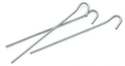 Highlander 24cm 9.5″ Steel Round Wire Tent Pegs X 10 Camping Caravan 6 Highlander 24cm 9.5″ Steel Round Wire Tent Pegs X 10 Camping Caravan -Camping Online 4483