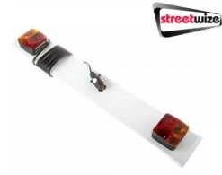 Streetwize 3ft Trailer Board With 3m Cable Caravan Towing Bike Racks SWTT100 -Camping Online 4658491