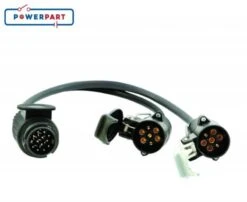 13 Pin Plug To 7N And 7S Coupling Socket Caravan Towing Lead Conversion B771350 8 13 Pin Plug To 7N And 7S Coupling Socket Caravan Towing Lead Conversion B771350 -Camping Online 4692