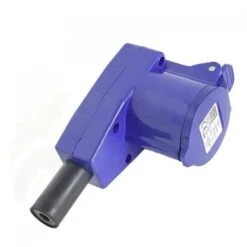 Mains Hook Up Inlet Socket 90 Degree Right Angle Caravan VW Motorhome PO110N -Camping Online 4707