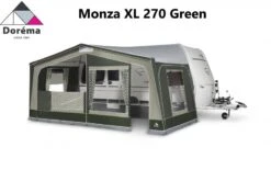 Dorema Monza XL270 Seasonal Awning Green 25mm Steel Frame -Camping Online 4863