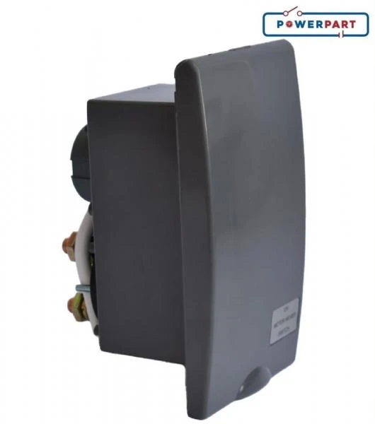 TND External 13A Socket And Isolator Switch Box GREY Caravan Motorhome PO145 2 TND External 13A Socket And Isolator Switch Box GREY Caravan Motorhome PO145 - Image 2