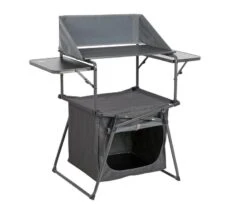 Royal Compact Easy Up Kitchen Storage Unit Stand Inc Windshield R733 -Camping Online 492441