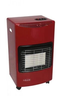 Lifestyle Large Gas Cabinet Heater 4.2kw RED With Regulator And LPG Hose 9 Lifestyle Large Gas Cabinet Heater 4.2kw RED With Regulator And LPG Hose -Camping Online 4927572