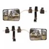 Caravan Towing Mirrors Door Mirror Extensions Easy Fit 4×4 Scope Pair SM0070