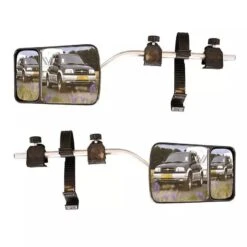 Caravan Towing Mirrors Door Mirror Extensions Easy Fit 4×4 Scope Pair SM0070
