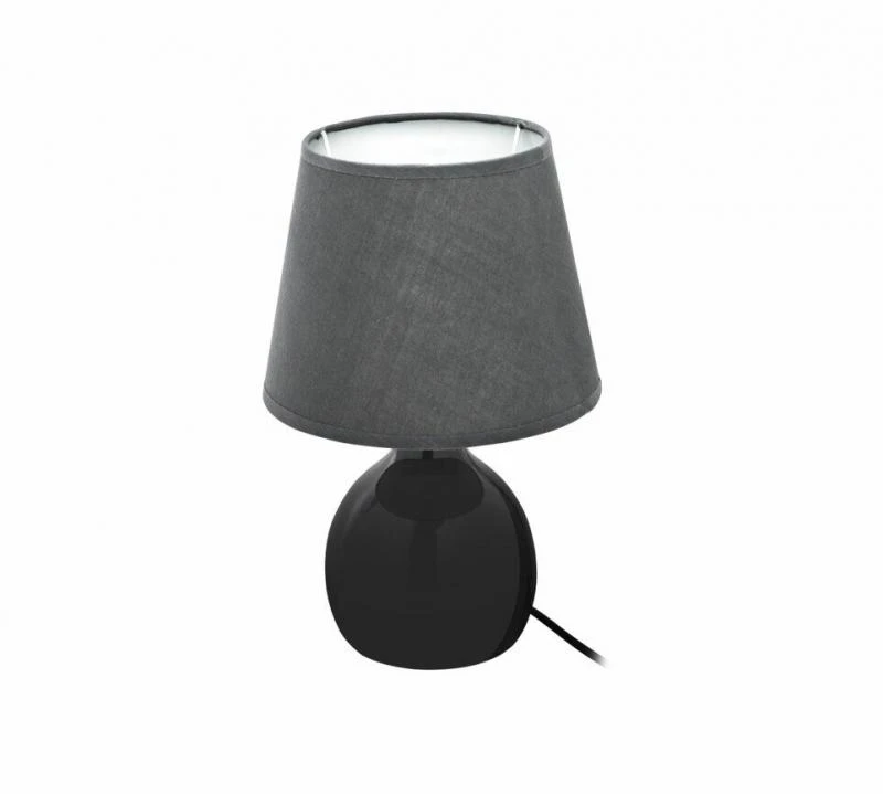 PLS Ceramic Table Lamp BLACK Mains 240v Caravan Motorhome TL105 4 PLS Ceramic Table Lamp BLACK Mains 240v Caravan Motorhome TL105 - Image 4