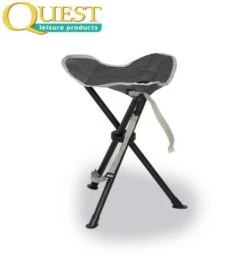 Quest Autograph Devon Lightweight Folding Stool / Footrest Black F3029BL 7 Quest Autograph Devon Lightweight Folding Stool / Footrest Black F3029BL -Camping Online 5002A