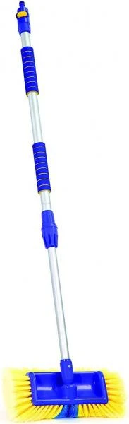 Streetwize Extendable Blaster Brush Broom Set 2 In 1 Cleaning Brush 1.4 Metre SWCWB5