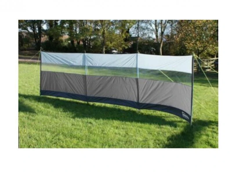 Leisurewize Polyester WindBreak Wind Screen Charcoal Caravan Camping 3 Leisurewize Polyester WindBreak Wind Screen Charcoal Caravan Camping - Image 3