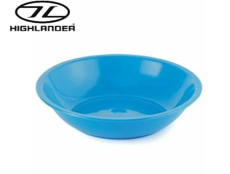 Highlander Plastic Unbreakable Poly Mug Plate Bowl And KFS Cutlery Set Blue 2 Highlander Plastic Unbreakable Poly Mug Plate Bowl And KFS Cutlery Set Blue - Image 2