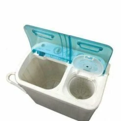 Deluxe Twin Tub Washing Machine 3.5kg Washing Machine & Spin Dryer -Camping Online 5388833
