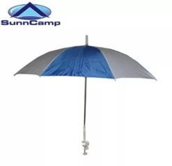 SunnCamp Blue Clamp On Parasol With UPF + 35 Suitable For Prams Camping Chairs -Camping Online 547101