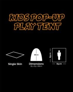 Kombat UK Kids Pop-Up Play Tent – BTP Camouflage Military Army Style 9 Kombat UK Kids Pop-Up Play Tent – BTP Camouflage Military Army Style -Camping Online 5555082