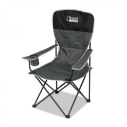 Quest Autograph Concert Pack Away Chair Camping Caravan Black F2050-BL -Camping Online 5623