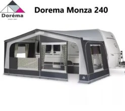 Dorema Monza 240 Seasonal Caravan Awning 28mm Steel Frame -Camping Online 5752173