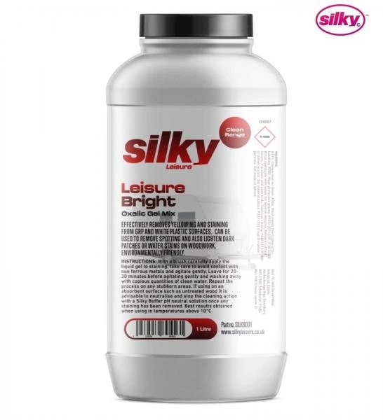 Silky Leisure Bright Oxalic Gel Cleaning Mix 1L Caravan Motorhome SILKB001 3 Silky Leisure Bright Oxalic Gel Cleaning Mix 1L Caravan Motorhome SILKB001 - Image 3