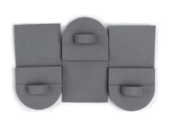 W4 Awning Pole Bracket Pad Set Of 3 Pads 00035 -Camping Online 5804211