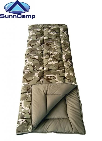 Sunncamp Camouflage 38oz Standard Single Sleeping Bag Camping Caravan SB1204 3 Sunncamp Camouflage 38oz Standard Single Sleeping Bag Camping Caravan SB1204 - Image 3