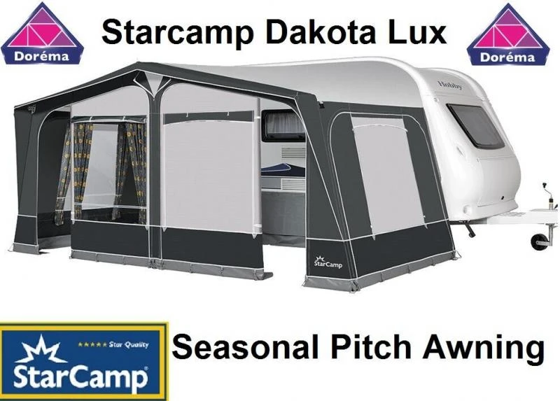 Dorema Starcamp Dakota Lux Seasonal Pitch Awning 25mm Easygrip Steel Frame 3 Dorema Starcamp Dakota Lux Seasonal Pitch Awning 25mm Easygrip Steel Frame - Image 3