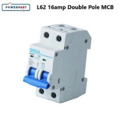 GACIA 10 Amp Double Pole MCB C Curve Din Rail Caravan Electrics L210GA -Camping Online 5971151
