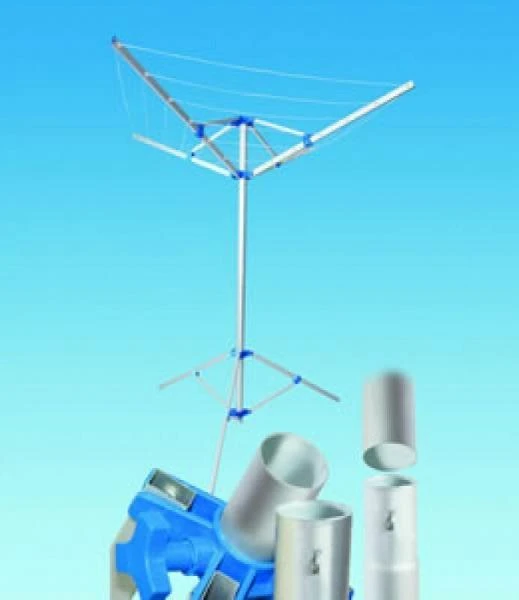 PLS Fold Down Rotary Cloths Airer With Tri-Pod Carry Bag Caravan Motorhome MI910 3 PLS Fold Down Rotary Cloths Airer With Tri-Pod Carry Bag Caravan Motorhome MI910 - Image 3