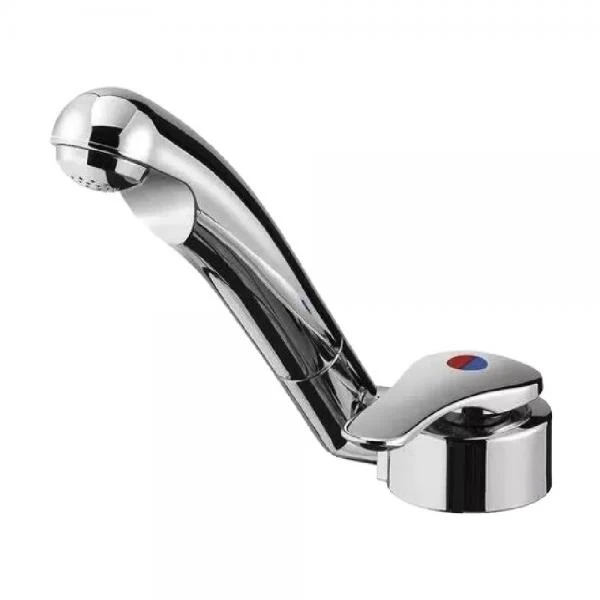 Reich Twist Mixer Tap 90 Degree Silver Chrome 39mm Left N104 4 Reich Twist Mixer Tap 90 Degree Silver Chrome 39mm Left N104 - Image 4